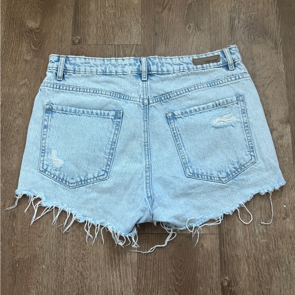 Garage Light Wash Jean Shorts - Picture 2 of 2